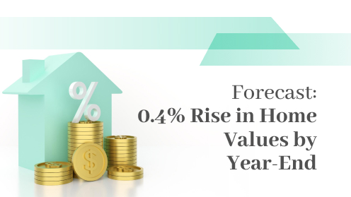 Forecast: 0.4% Rise in Home Values by Year-End