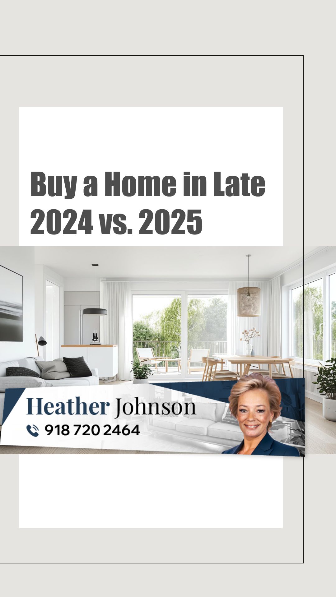 Should You Buy a Home in Late 2024 or Wait Until 2025?